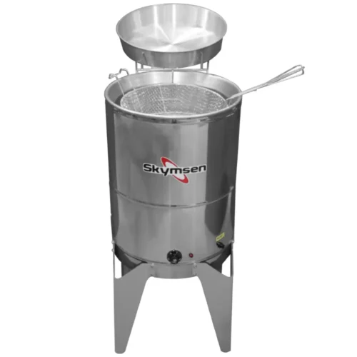 Fritadeira Elétrica Água e Óleo 24L 1 Cuba Inox 220V - Skymsen