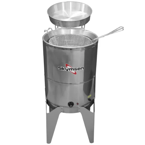 Fritadeira Elétrica Água e Óleo 24L 1 Cuba Inox 220V - Skymsen