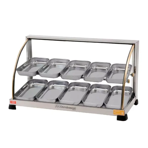 Estufa Ouro Curva Dupla Com 10 Bandejas - Marchesoni