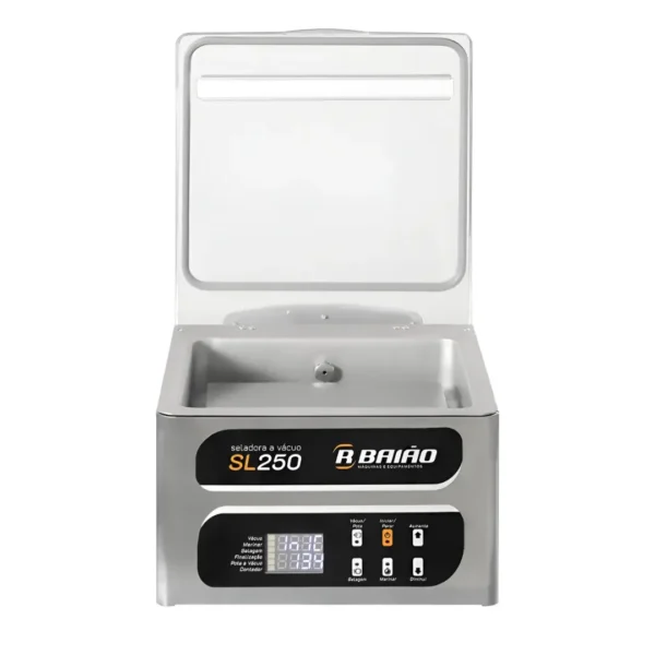 Seladora a Vácuo de Câmara Sl250 Aço Inox Profissional 28250 - R BAIÃO