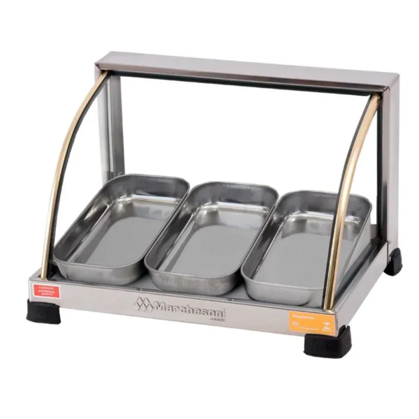 Estufa Ouro Curva 3 Bandejas Ef2031 - Marchesoni