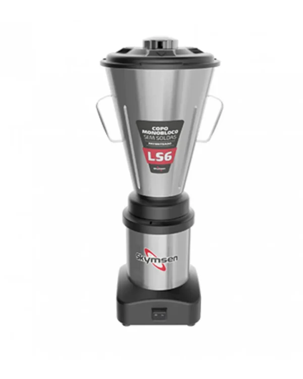 LIQUIDIFICADOR COMERCIAL INOX, COPO MONOBLOCO INOX LS6 - SKYMSEN