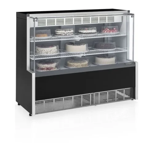 157137-800-auto (1) Vitrine Refrigerada Confeitaria Dupla Ação Gpea-140r - Gelopar