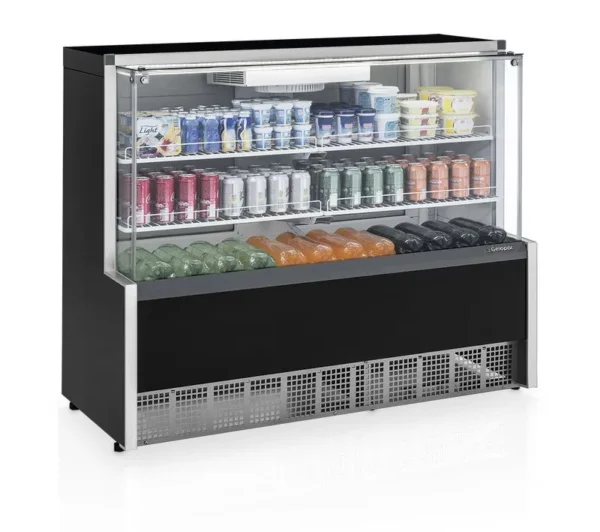 Vitrine Refrigerada GPFA-140R PR - Gelopar