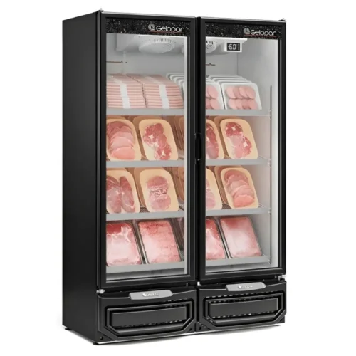 Expositor Vertical 2 Portas 957l Gcbc-950 - Gelopar