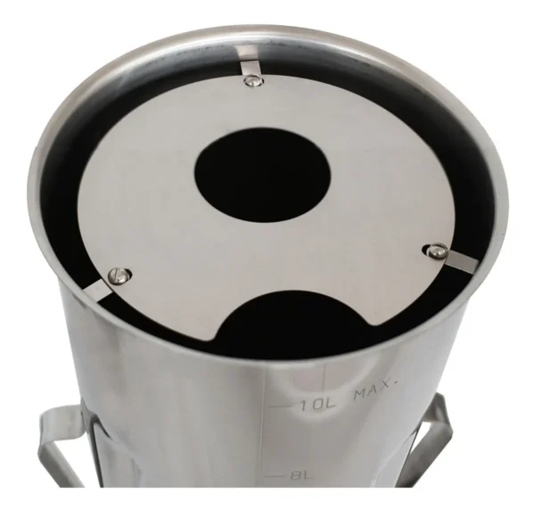 Liquidificador Industrial 10 Inox LQL10 - Metvisa