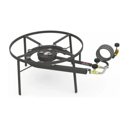 Fogão Fogareiro Alta Pressão Caulim Redondo F2b10 - Progás