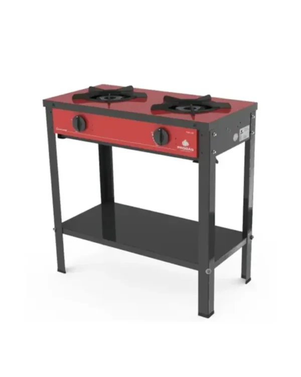 Fogão 2 bocas vermelho Prge-200 - Progás