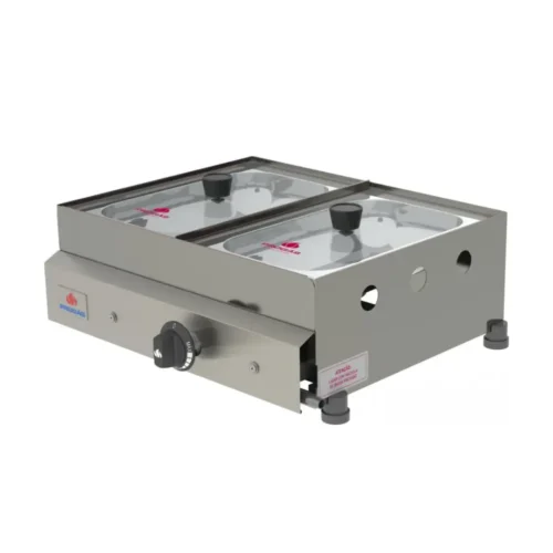 AnyConv.com__Design sem nome (6) Molheira Salsicheira 2 Cubas Tampa De Vidro Gás Pr02g - Progás