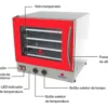 Forno Turbo Elétrico Fast Oven Prp-004 G2 39L Vermelho - Progás