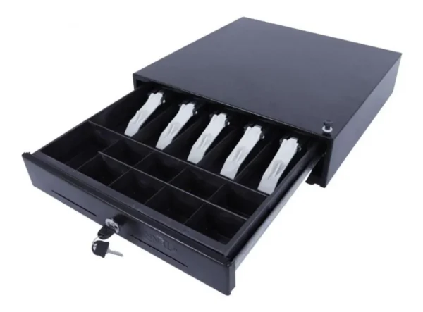 Gaveta Caixa De Dinheiro Pino Impulsão Chave 100% Metalica