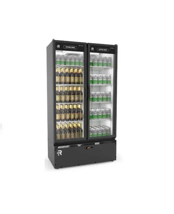 Auto Serviço Vanguard Extra Frio Refrimate 2 Portas Preto e Branco 220V ASVEF2P