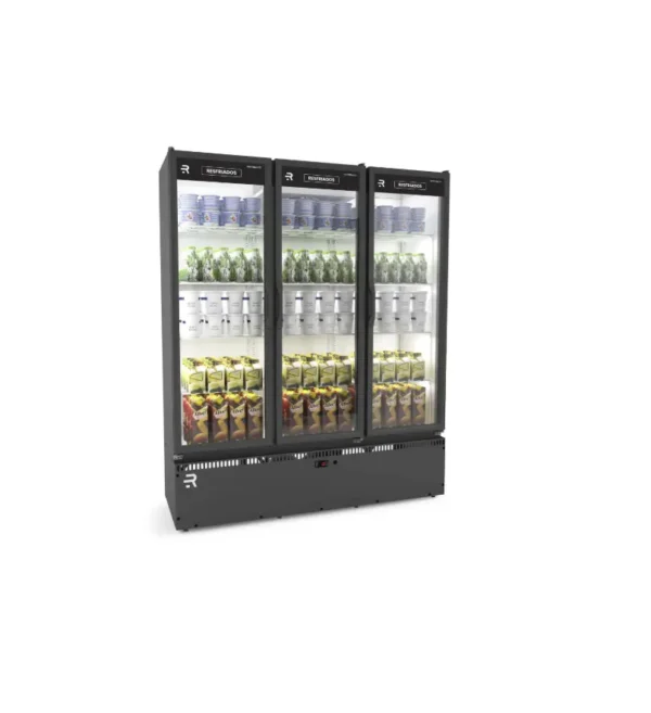 Auto Serviço Vanguard Resfriados Refrimate 3 Portas Preto e Branco 220V ASVR3P