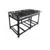 Fogão industrial 08 bocas alta pressão 30X30 Cristal Aço 52863