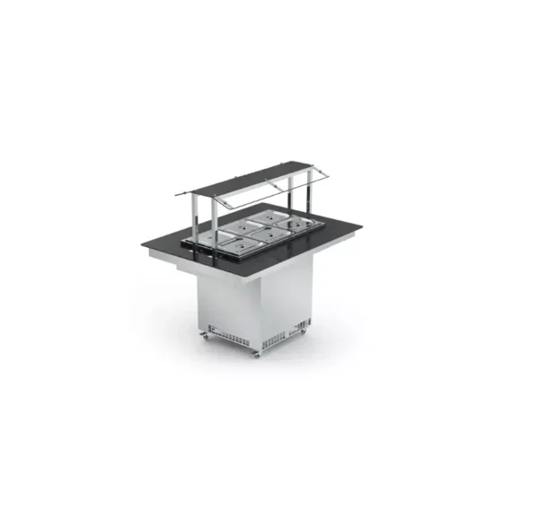 Buffet Frio Central para 6 Cubas 220V Refrimate NBRCF 6