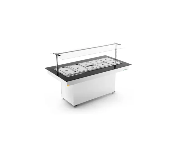 Buffet Quente Central para 10 Cubas 220V Refrimate NBRCQ 10