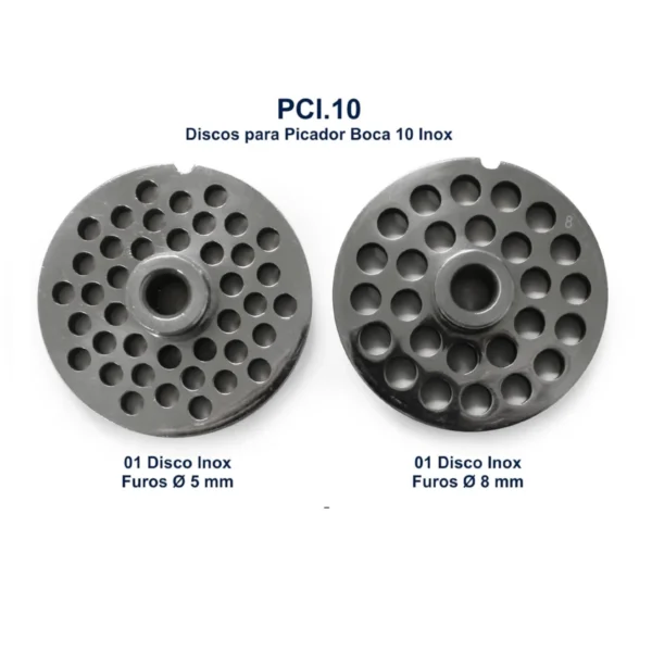 Picador de Carnes Boca 10 220v 3/4cv - Metvisa