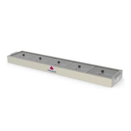 Buffet Frio 5 Cubas Tampas de Vidro Prbf-50gn - Progás