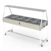 Buffet Térmico 10 Cubas Tampas de Vidro PRB-10GN - Progás