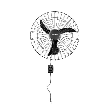Ventilador De Parede Ventisol 60cm Preto 200w Bivolt