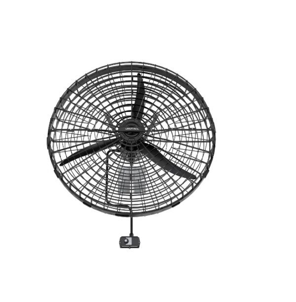 Ventilador De Parede Ventisol 1 Metro 1/2CV Preto 220V VP1M2